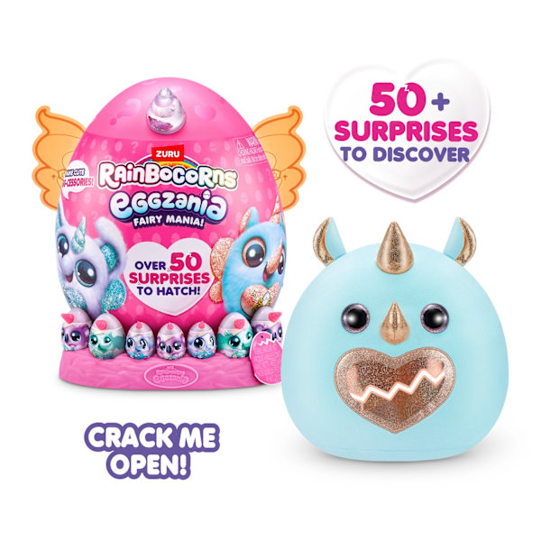 Zuru Rainbocorns Eggzania Fairy Mania multifärg