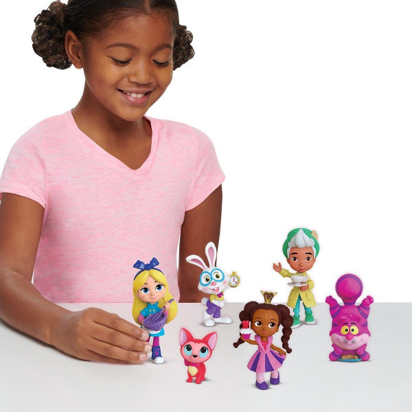 Disney Alices Wonderland Friends Figurpaket 6-p multifärg