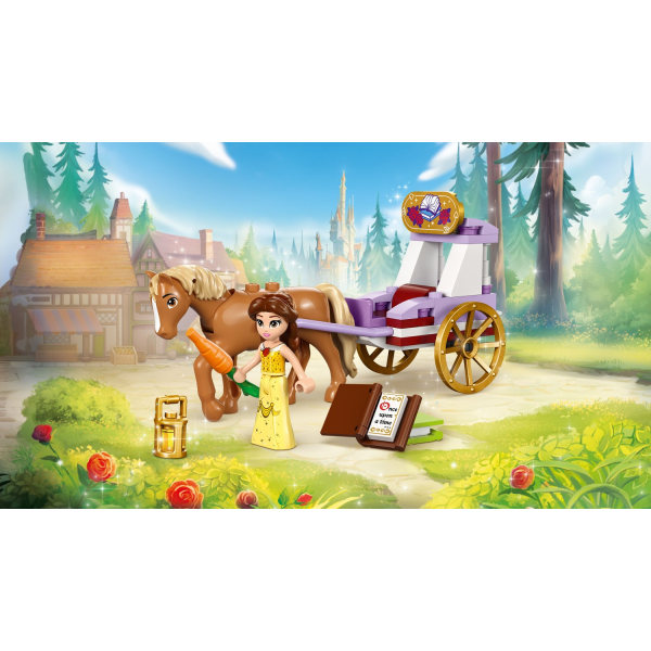 LEGO® Disney Belles sagovagn med häst 43233