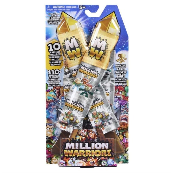Million Warriors 10-pack multifärg