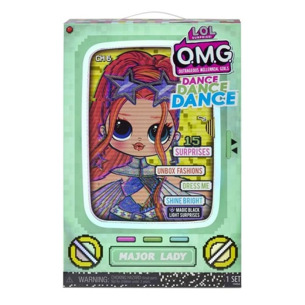 L.O.L. Surprise OMG Dance Doll Major Lady multifärg