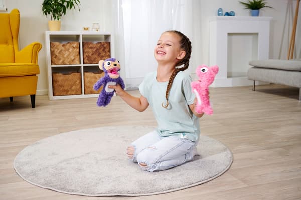 Screamerz Rambling Rabbit Pink multifärg