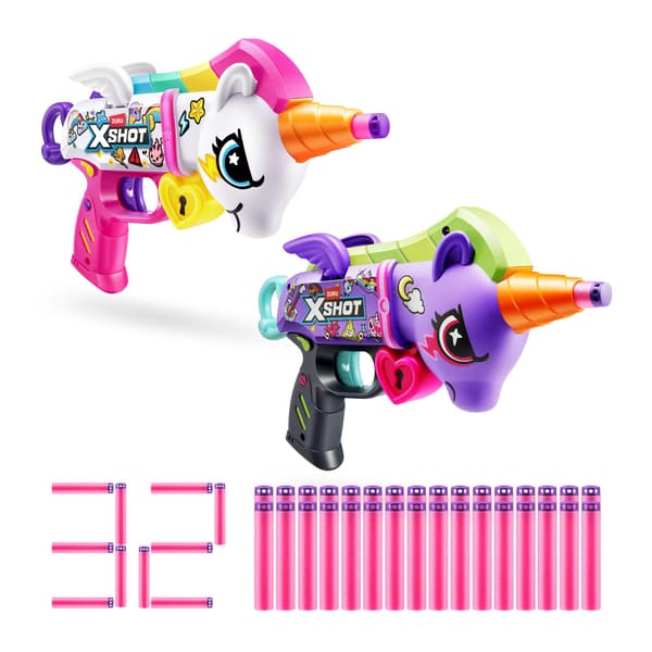 X-Shot Blastercorn Unicorn Double Rizz