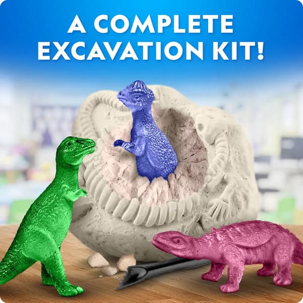 National Geographic Dinosaur Excavation Kit Mini multifärg