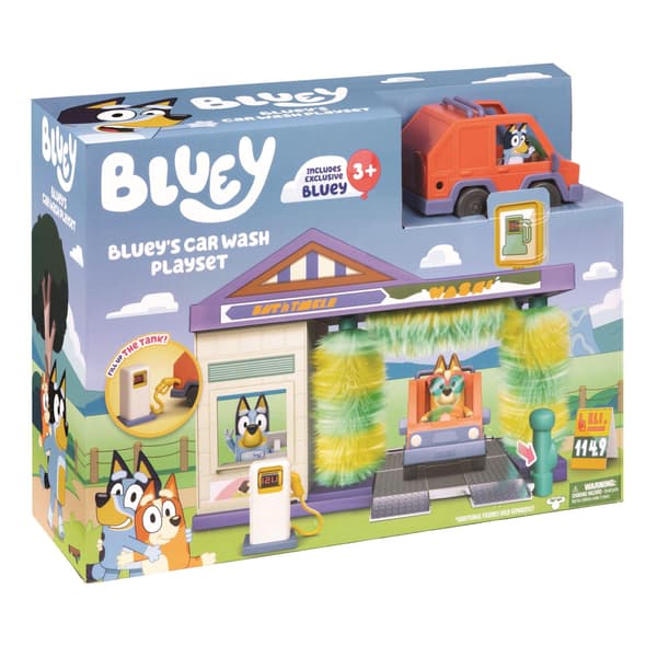 Bluey Biltvätt Lekset multifärg