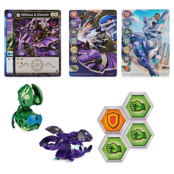 Bakugan Baku-Tin Gargonoid x Webam multifärg