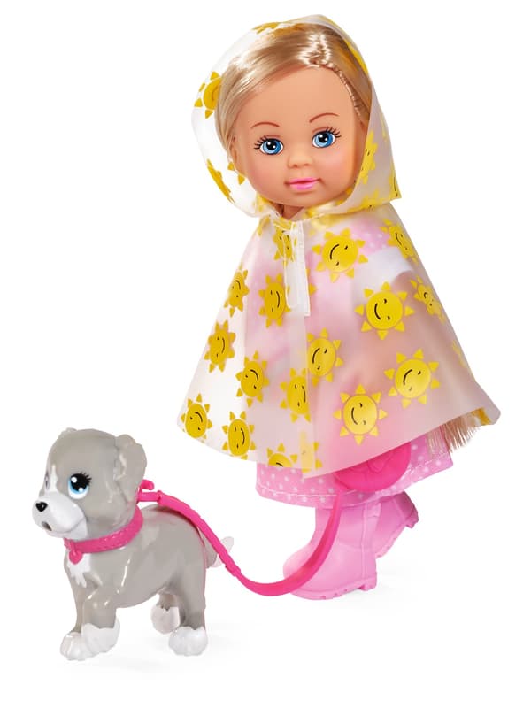 Evi Love Regnig hundpromenad multifärg