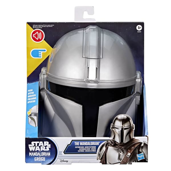 Star Wars Mandalorian Elektronisk Mask multifärg