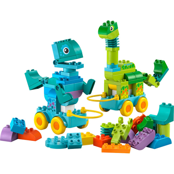 LEGO® DUPLO 3-i-1 Dinosaurier på hjul 10451