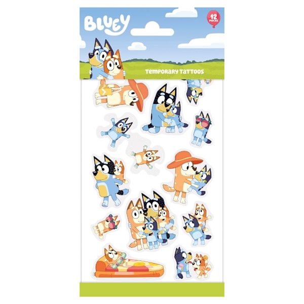 Bluey Tatueringar multifärg