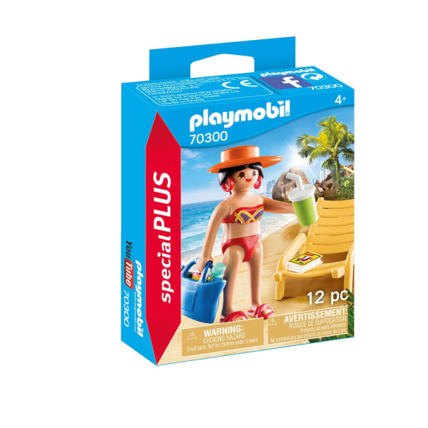Playmobil® Special Plus Semesterfirare med solstol 70300