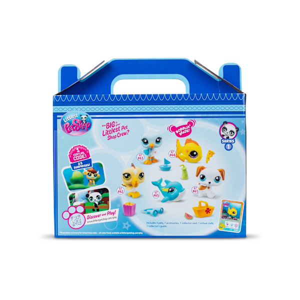 Littlest Pet Shop Beach Besties Collector set 5-pack multifärg
