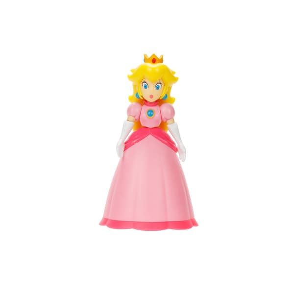 Super Mario Figur 5cm Peach multifärg