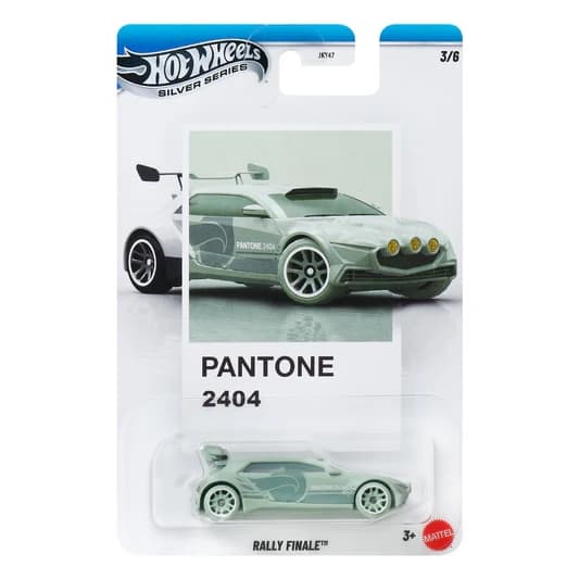 Hot Wheels Silver Series Pantone 3/6 Rally Finale multifärg