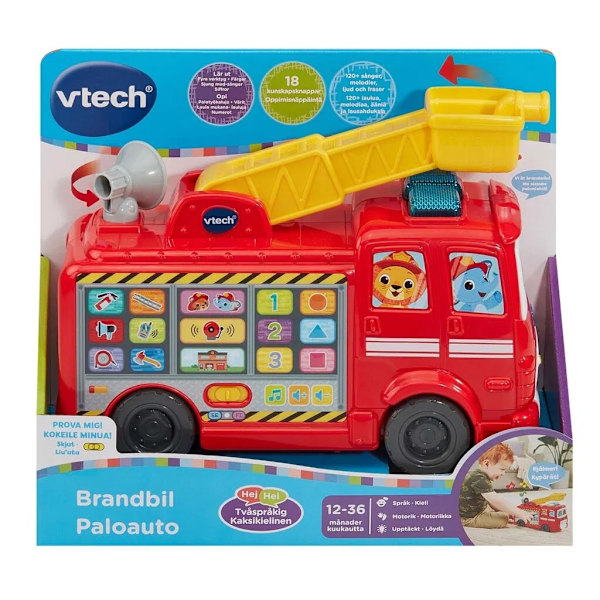 Vtech Brandbil med ljud SE/FI multifärg