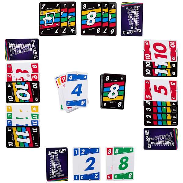 Phase 10 Flip! multifärg