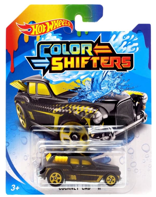 Hot Wheels Color Shifters 1-pack Cockney Cab II multifärg