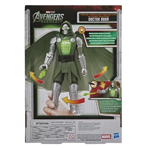 Avengers Doomsday Doctor Doom Power Glow Figur multifärg
