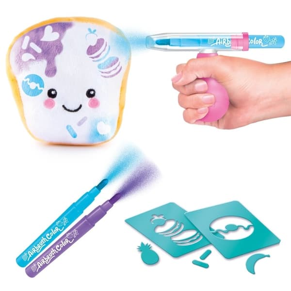 Airbrush Plush Food'tastic Mini Brioche multifärg