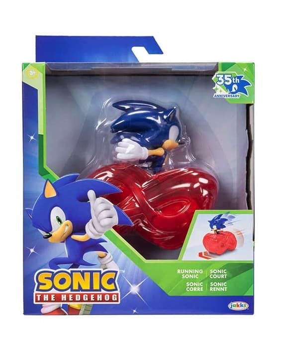 Sonic Figur med tillbehör W1 Running Sonic multifärg