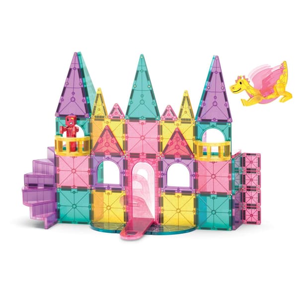 Magna-Tiles Slott Deluxe 48 delar multifärg