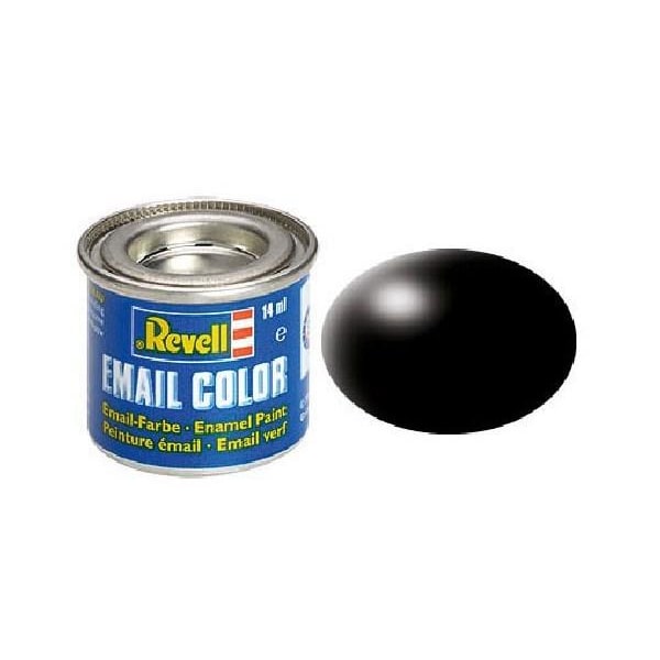 Revell Enamel Silk 302 Black multifärg