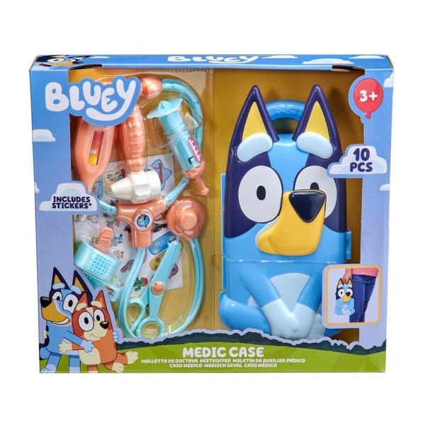 Bluey Doktorsväska 10 delar multifärg