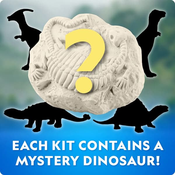 National Geographic Dinosaur Excavation Kit Mini multifärg