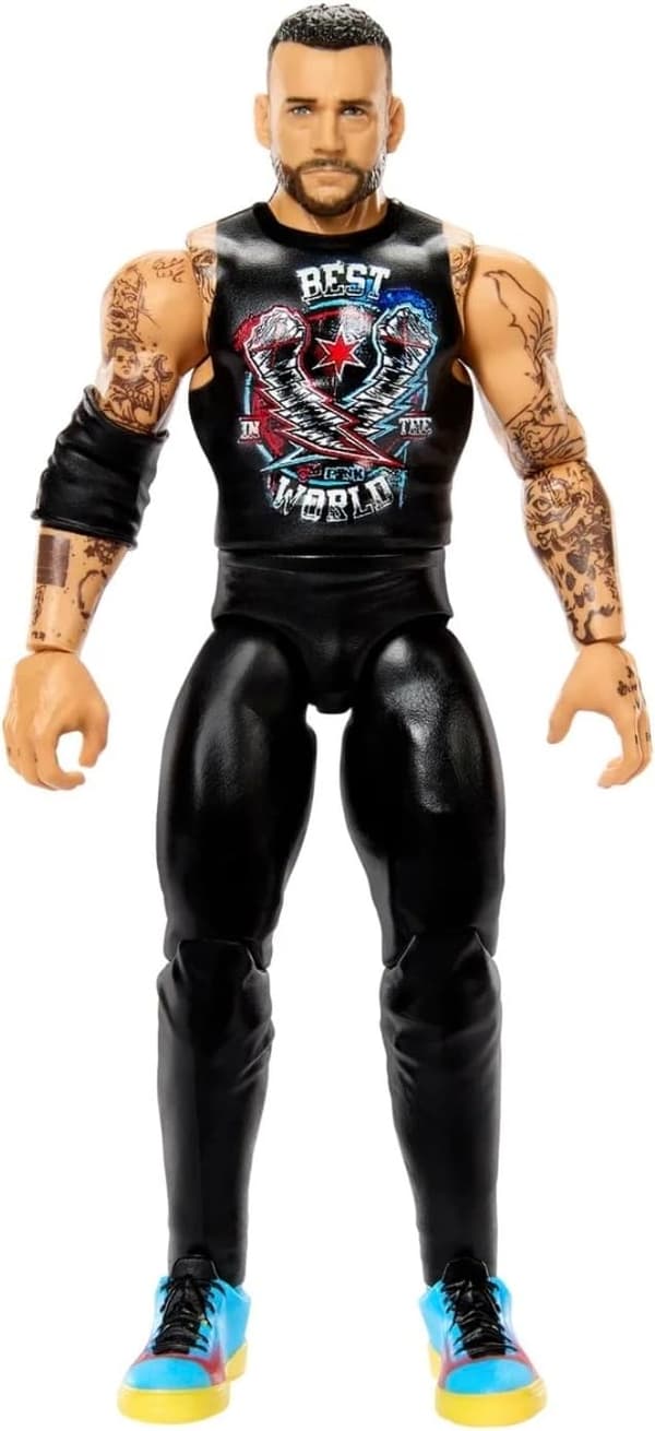 WWE Main Event Series Figur CM Punk multifärg