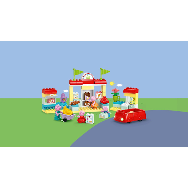 LEGO® DUPLO® Greta Gris Stormarknad 10434 multifärg