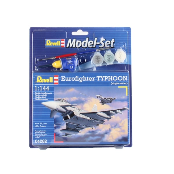Revell Model Set Eurofighter Typhoon(single seater) 1:144 multifärg