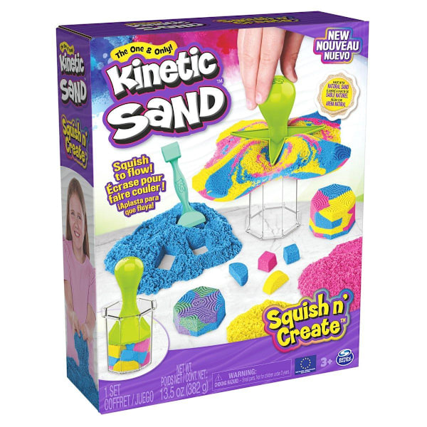 Kinetic Sand Squish n Create multifärg