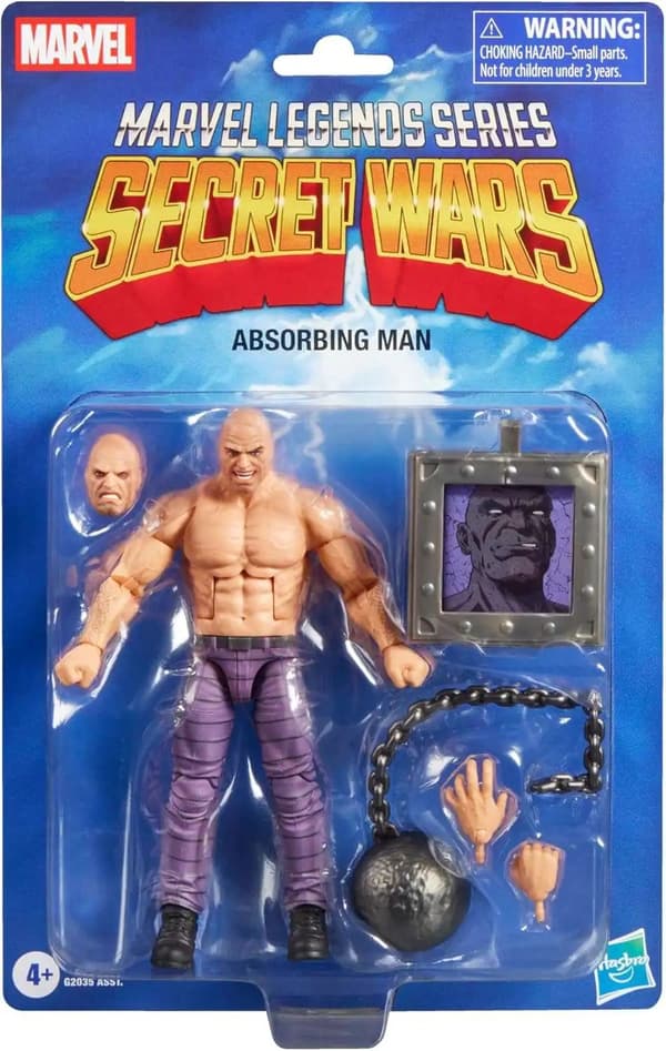 Marvel Legends Secret Wars Absorbing Man multifärg