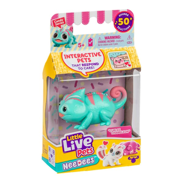 Little Live Pets NeeDees Curlee Chameleon MultiColor