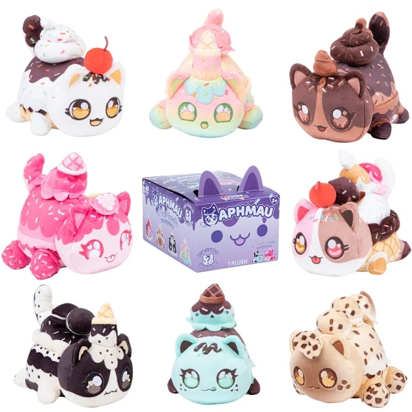 Aphmau Mystery MeeMeows Plush Ice Cream multifärg