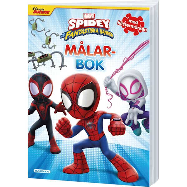 Spidey Fantastiska vänner Målarbok multifärg