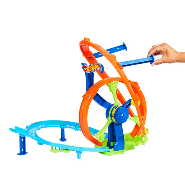 Hot Wheels Action Rapid Launch & Loop multifärg