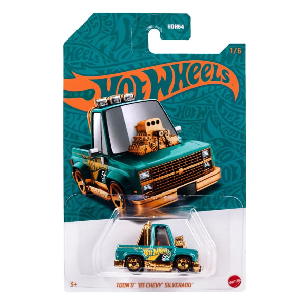 Hot Wheels 56th Anniversary 1/6 Toond 83 Chevy Silverado