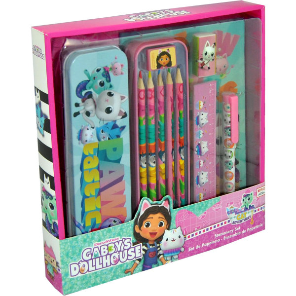 Gabby's Dollhouse Skrivset Gift Pack multifärg