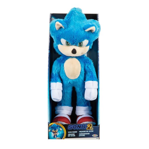 Sonic 2 Movie Mjukdjur 33cm multifärg