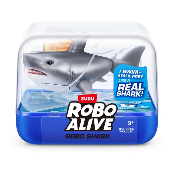 Robo Alive Robo Shark Ljusgrå multifärg