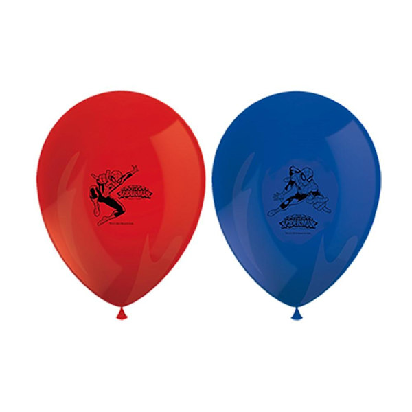 Spiderman Ballonger 8-pack multifärg