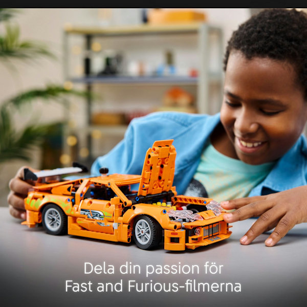 LEGO® Technic Fast and Furious Toyota Supra MK4 42204 multifärg