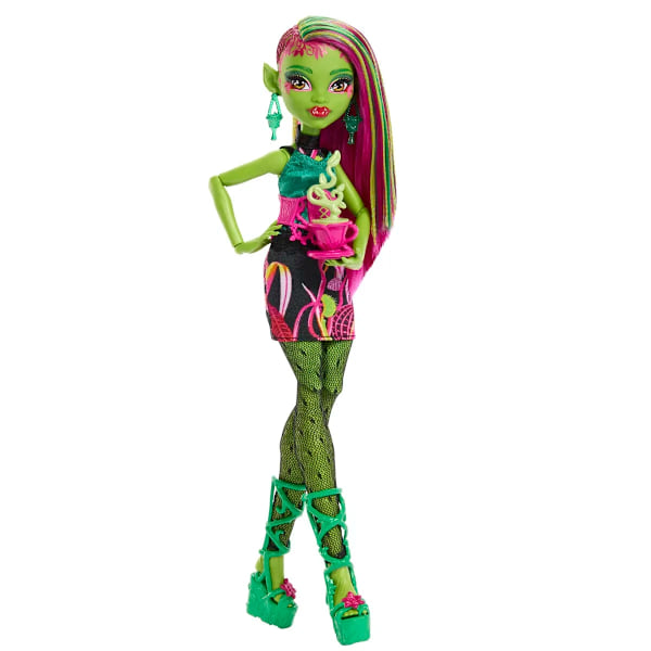 Monster High Skulltimate Garden Mysteries Venus McFlytrap multifärg