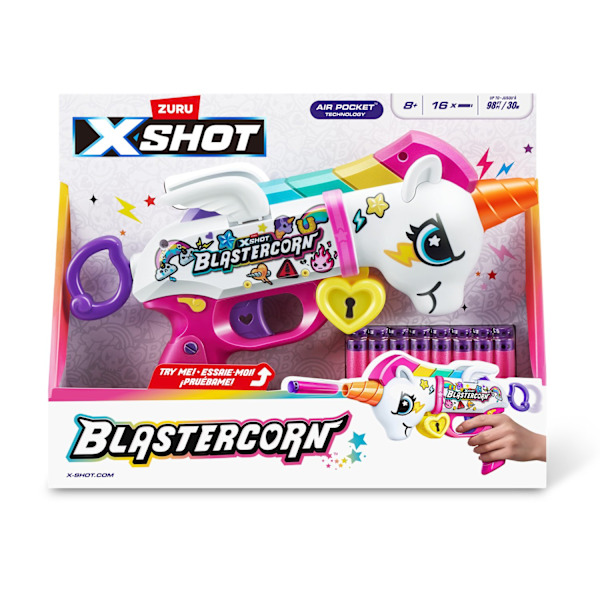 X-Shot Blastercorn Unicorn Blaster multifärg