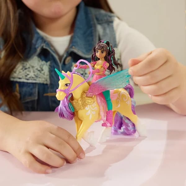 Unicorn Academy Wing Magic Ava & Leaf multifärg