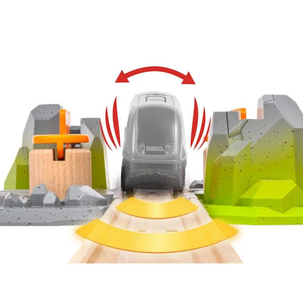 Brio Smart Tech Danger Crossing multifärg