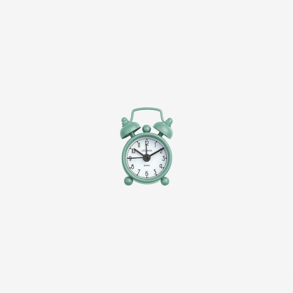Tick Tock Mini Väckarklocka Grön multifärg