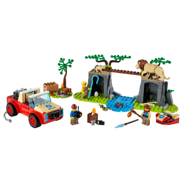 LEGO® City Djurräddningsterrängbil 60301 multifärg