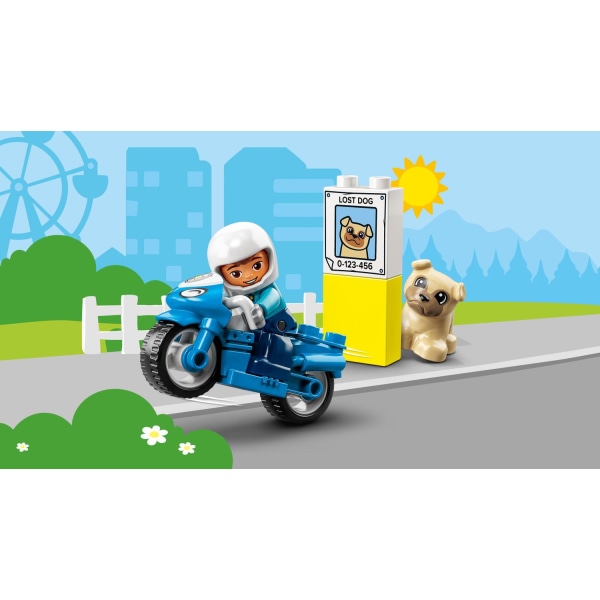 LEGO® Duplo Polismotorcykel 10967 multifärg